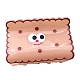 Cartoon Cookie Shape Plastic Claw Hair Clips PW-WG33516-03-1