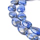 Chapelets de perles en lapis-lazuli naturel G-K311-03D-01-5