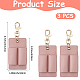 3 llavero de PU&nbsp;KEYC-CL0001-49D-2