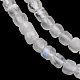 Brins de perles de pierre de lune arc-en-ciel naturel G-I353-04-3