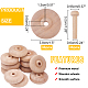 NBEADS 36 Sets Wooden Wheels Set for Crafts AJEW-WH0258-008-2