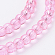 Spray Painted Crackle Glass Beads Strands CCG-Q001-4mm-02-3