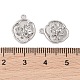 Подвески из латуни с прозрачным стеклом KK-N254-52P-3