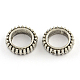 Style tibétain cadres alliage anneau de perles X-TIBEB-Q060-082-FF-1