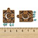 Подвески из дерева тополя FIND-G073-07-3