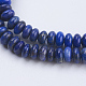 Abalorios de lapislázuli naturales hebras G-P354-10-4x2mm-3
