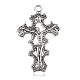 Tibetan Style Alloy Crucifix Cross Big Pendants PALLOY-E394-07AS-1