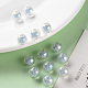 Perles en acrylique transparente TACR-S152-15B-SS2113-6