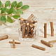 素朴な木の棒  クラフト用品  バリーウッド  5.6~7.7x0.55~1.25cm DIY-WH0002-55-5