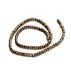 Electroplated Non-magnetic Synthetic Hematite Bead Strands G-E304-24-6x4mm-2