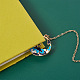 Cheriswelry 8 шт. 8 стильные закладки из цинкового сплава для чтения AJEW-CW0005-05-7