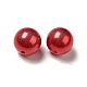 ABS Plastic Imitation Pearl Beads SACR-A001-02E-4
