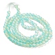 Chapelets de perles en verre peint DGLA-R053-01F-2