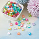 Eco-Friendly Transparent Acrylic Beads TACR-TA0001-04-5