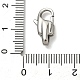 Застежки-карабины из нержавеющей стали 304 STAS-K252-12A-P-3