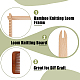 Telaio per telaio per maglieria in bambù staccabile hobbiesay DIY-HY0001-72-3