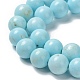 Chapelets de perles en howlite naturelle G-E604-B02-C-3