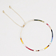 Bracelet en perles de verre tressées CG0646-2-1