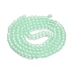 Chapelets de perles en verre transparent GLAA-S031-6mm-29-4