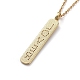 304 Stainless Steel Chain Necklaces NJEW-G335-39G-3