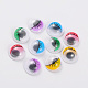 Plastic Wiggle Googly Eyes Cabochons KY-S003B-8mm-1