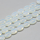 Chapelets de perles en verre transparente   GLAA-R198-11x8-06-1
