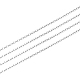 925 цепочка из стерлингового серебра STER-WH0011-04S-1