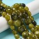 Naturali cinesi perle di giada fili G-A247-08-5