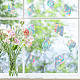 レインボープリズムパスター  窓のステッカーの装飾  菱形  カラフル  15x9cm  18x11cm  10個/セット DIY-WH0203-75-7