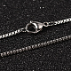 304 Stainless Steel Box Chain Necklaces NJEW-O096-08-2