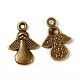 Antique Bronze Tone Tibetan Silver Angel Pendants X-MLF0579Y-NF-1