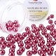 Perles rondes en perles de verre nacré Pandahall Elite HY-PH0001-10mm-038-1