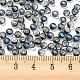 Perles de rocaille en verre d'iris SEED-Z001-C-D06-4