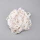 Неэластичная цветочная кружевная отделка OCOR-WH0075-10-3