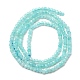 Природных амазонит бисер нитей G-A276-B01-2x3mm-3