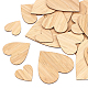 Tablas de madera en forma de corazón olycraft para pintar AJEW-OC0001-94-1
