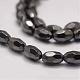 Grade AA Magnetic Synthetic Hematite Bead Strands G-P258-12-3