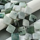 Brins de perles de jadéite du myanmar naturel G-A092-D01-03-2