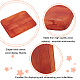 Sous-sol en bois non teint pour la fixation de meubles WOOD-WH0025-44-5