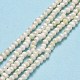 Fili di perle di perle d'acqua dolce coltivate naturali PEAR-F018-12-2