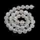 Natürlichen weißen Achat Perlen Stränge G-G580-10mm-01-3