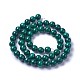 Synthetic Malachite Beads Strands G-F627-09-C-2