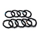 Круглые матовые стеклянные бусины эластичные браслеты BJEW-I296-16-1