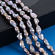 Chapelets de perles en Keshi naturel PEAR-S020-T06-5