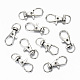 Alloy Swivel Lobster Claw Clasps X-PALLOY-T010-02P-1