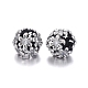 Hollow 925 Sterling Silver European Beads OPDL-L017-065TAS-2