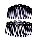 Kunststoff Twist Comb Haarspange Kämme OHAR-WH0018-01C-1