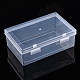 Прямоугольные пластиковые коробки-органайзеры для хранения с откидной крышкой CON-YW0001-33-2