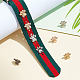PandaHall Elite 8Pcs 4 Colors Alloy Cat Claw Print Watch Band Studs MOBA-PH0001-11-6