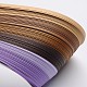6色クイリングペーパー  緩やかな紫  530x5mm  約120ストリップ /袋  20strips /色 X-DIY-J001-5mm-A06-1